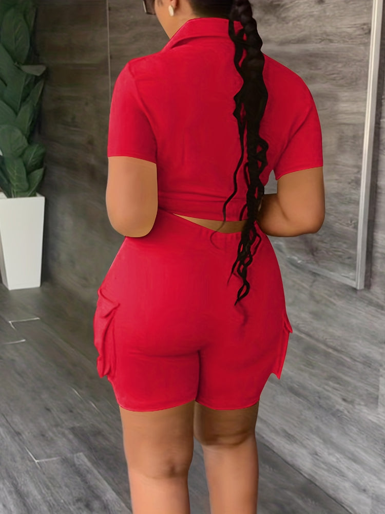 Casual Matching Two-piece Set - MyEmpired