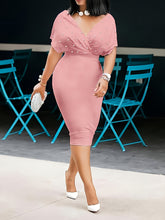 Cinched Waist Bodycon Pearl Decor - MyEmpired