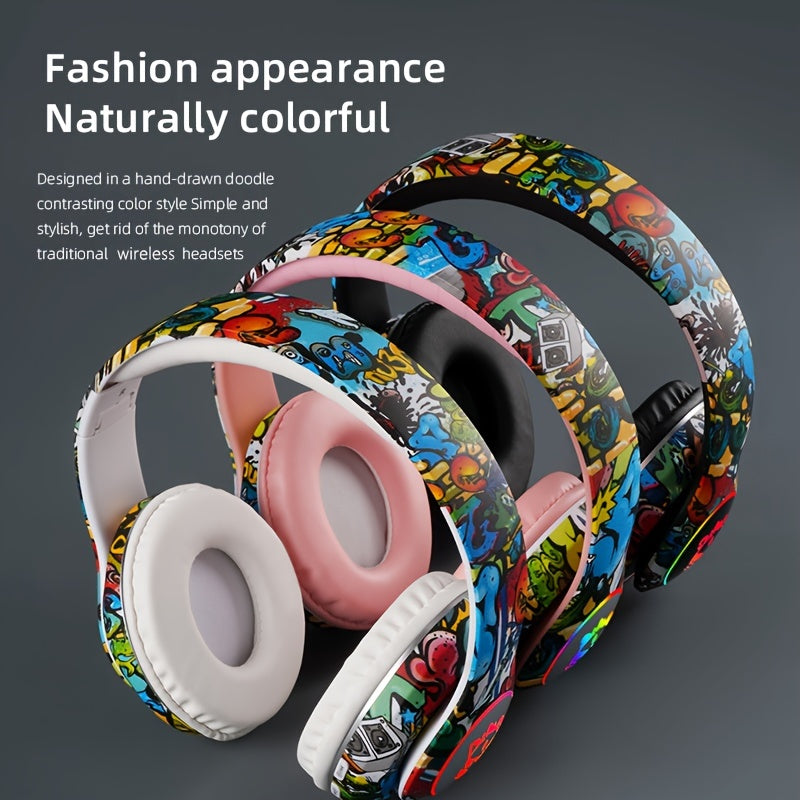 Wireless Headphones with Stereo Sound and Noise Reduction/Long Battery Life/E-Sports Gaming Headphones/Foldable Headphones, a Gift for Everyone to Enjoy Music Anytime, Anywhere! - MyEmpired