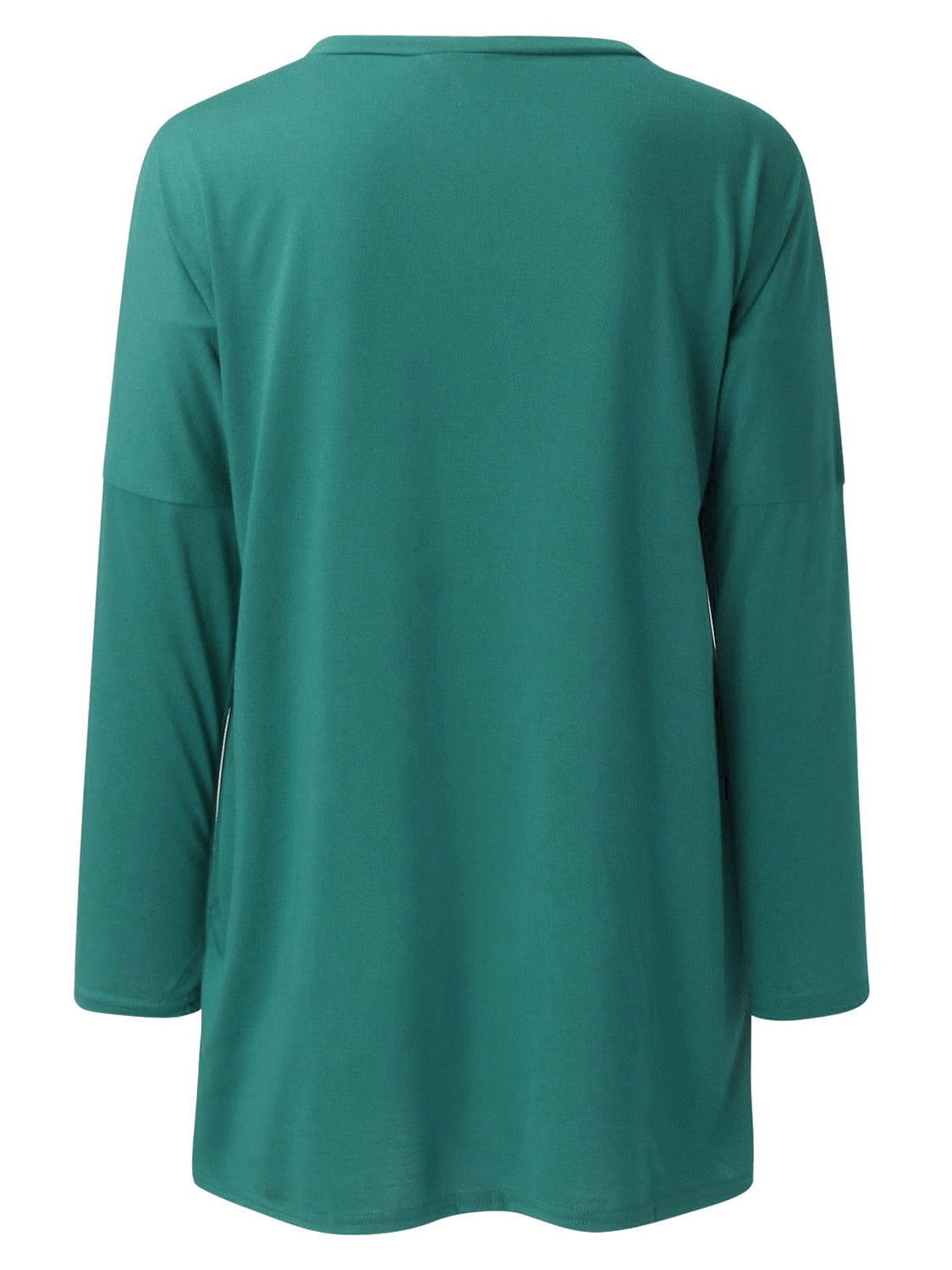 Full Size Round Neck Long Sleeve T-Shirt - MyEmpired