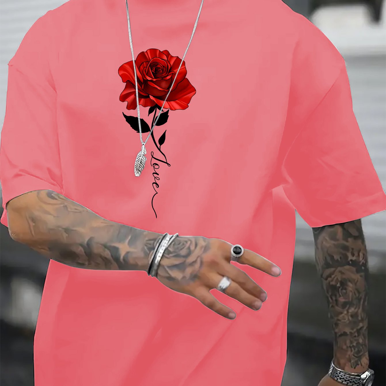 Roses Printed Men&