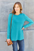 Basic Bae Full Size Round Neck Long Sleeve Top - MyEmpired