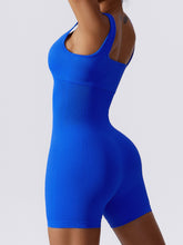 Basic Bae Ribbed Sleeveless Active Romper - MyEmpired