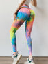 Tie-Dye High Waist Active Leggings - MyEmpired