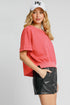 Umgee Full Size Lightweight Cropped Sweatshirt Plus Size - MyEmpired