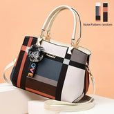 Grid Patterned Shoulder Bag - MyEmpired