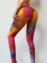 Tie-Dye High Waist Active Leggings - MyEmpired