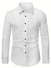 Long Sleeve Casual Button Up Shirt For Formal Occasions - MyEmpired