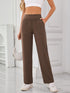 Lovelet High Waist Active Pants with Pockets - MyEmpired