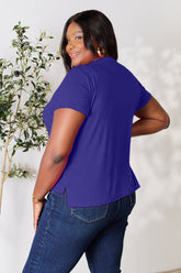 Basic Bae Full Size Round Neck Short Sleeve T-Shirt - MyEmpired