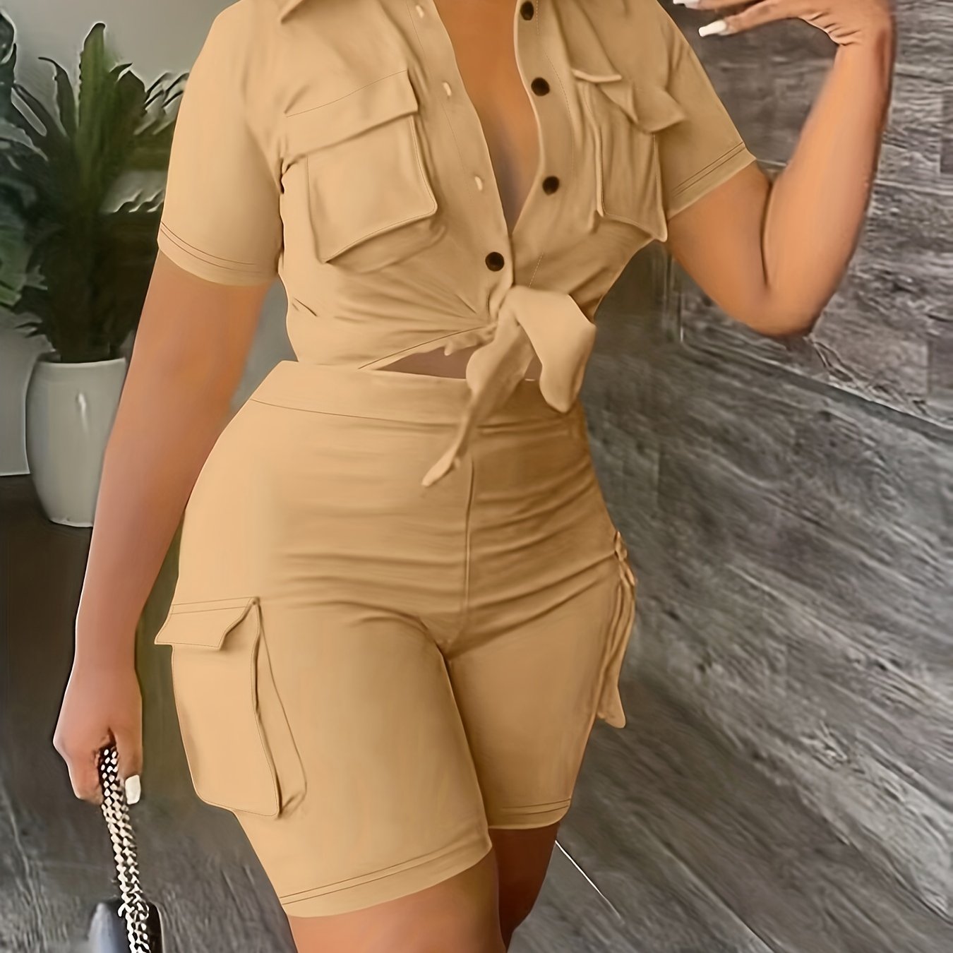 Casual Matching Two-piece Set - MyEmpired
