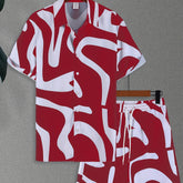 Designed Print 2pcs Men&