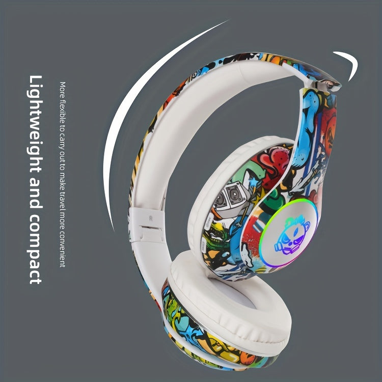Wireless Headphones with Stereo Sound and Noise Reduction/Long Battery Life/E-Sports Gaming Headphones/Foldable Headphones, a Gift for Everyone to Enjoy Music Anytime, Anywhere! - MyEmpired