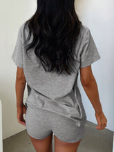 V-Neck T-Shirt and Shorts Set - MyEmpired