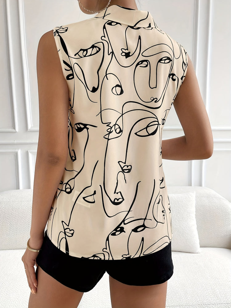 V Neck Blouse - MyEmpired
