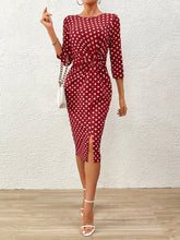 Knot Split Dress - MyEmpired
