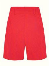 Y2K Solid Button Front Shorts, Tie Waist Beach Summer High Waist Shorts, Women&