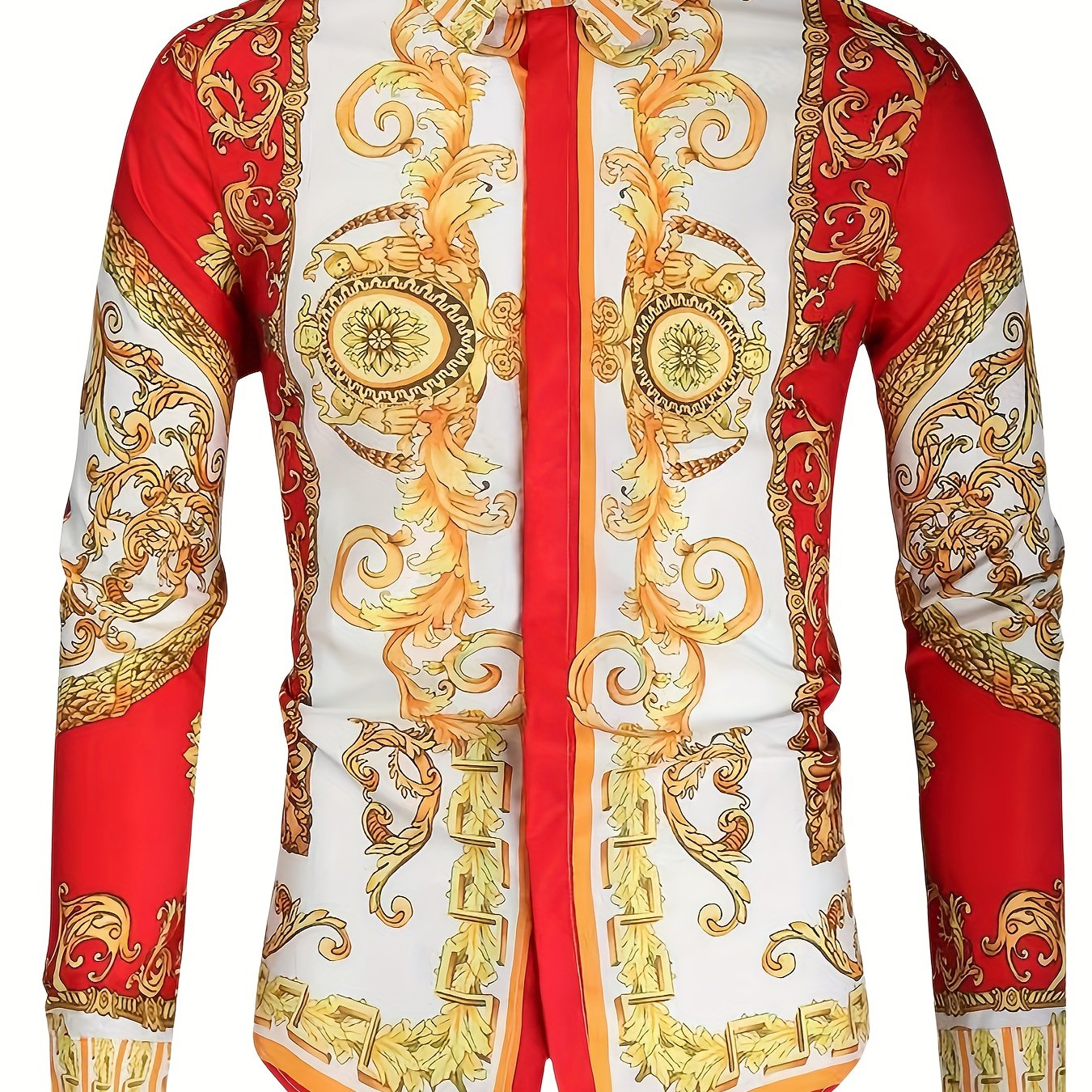 Baroque Style Pattern Men&