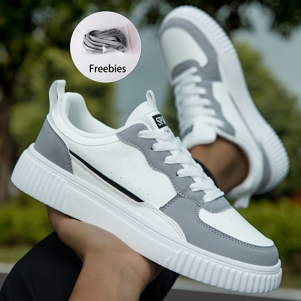 Men's Retro-Inspired Fashion Sneakers - Breathable, Comfortable Low-Top Skate Shoes with EVA Sole for Every Season