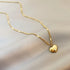 XIYANIKE 316L Stainless Steel Gold Color Love Heart Necklaces For Women Chokers 2021Trend Fashion Festival Party Gift Jewelry - MyEmpired