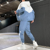 Tracksuit Casual Joggers Hooded Sportswear Jackets And Pants 2 Piece Sets - MyEmpired