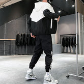 Tracksuit Casual Joggers Hooded Sportswear Jackets And Pants 2 Piece Sets - MyEmpired
