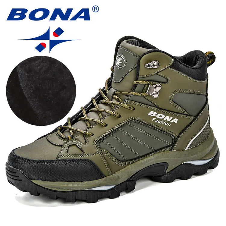 BONA Men Boots Anti-Skidding Leather - MyEmpired