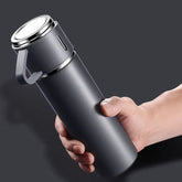 Vacuum Flasks & Thermoses Set Thermos for Hot Water Bottle Drinkware Fathers Day Gifts Home & Stainless Steel 500ml Thermal Cold - MyEmpired