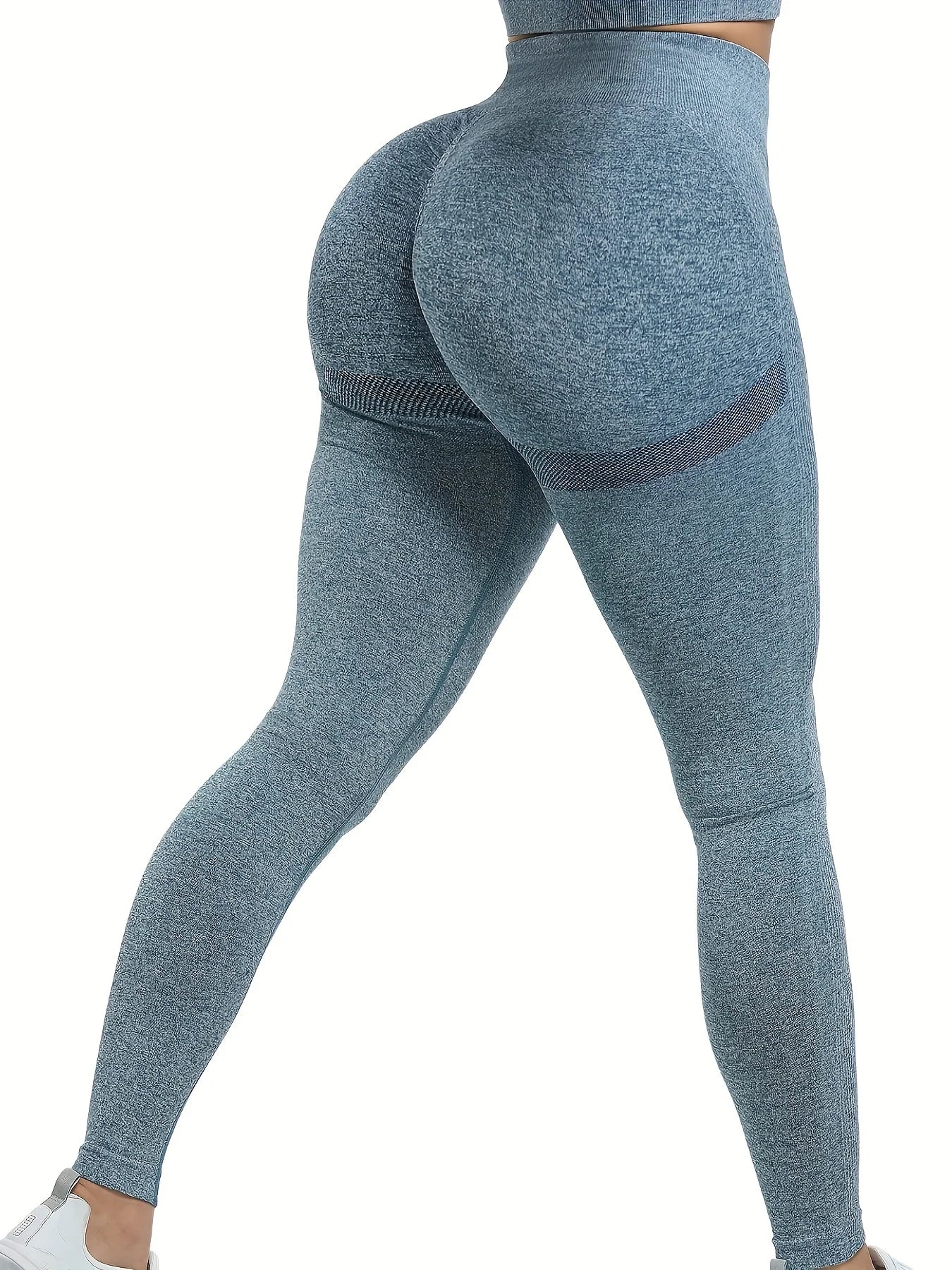 Seamless Butt Lifting Workout Leggings For Women, High Waist Yoga Compression Tights Pants, Women&