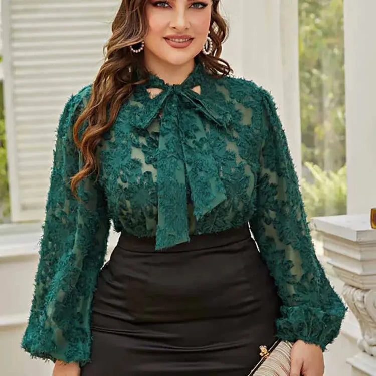 4XL Bow Lace UP Plus Size - MyEmpired
