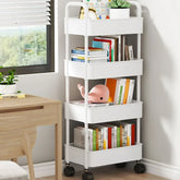 Mobile Storage Rack Trolley Household Kitchen Multifunctional Cart With Wheels Rack Bedroom Multi-Layer Storage Home Accessories - MyEmpired