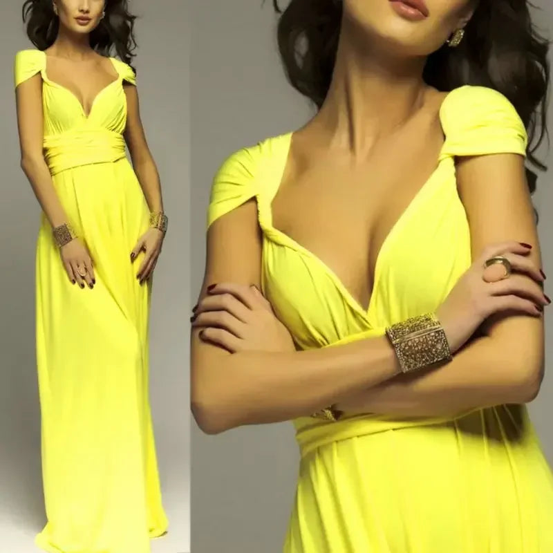 Fashion Multi-worn V-neck