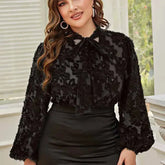 4XL Bow Lace UP Plus Size - MyEmpired