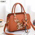 Lychee pattern PU Portable bucket bag - MyEmpired