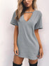 Sexy Elegant Dress Wrap Deep - MyEmpired