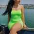 Summer Spaghetti Strap Mini Dress - MyEmpired
