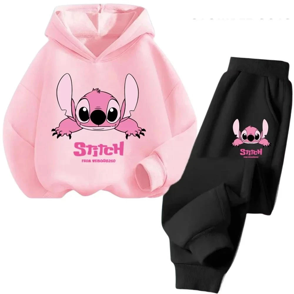 Children Hoodies Stitch Kawaii