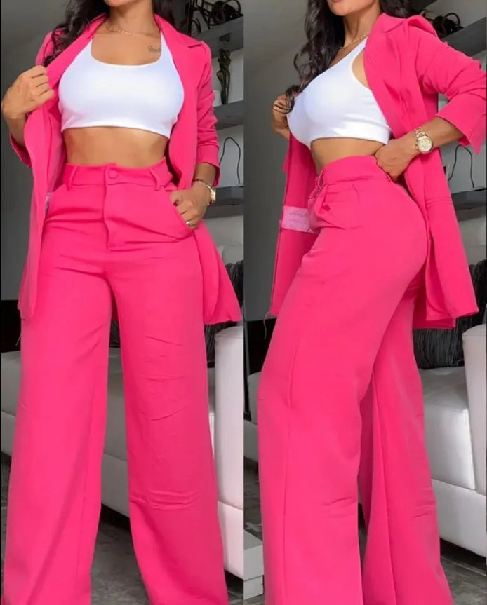 Blazer Sets Two Piece Suit - MyEmpired