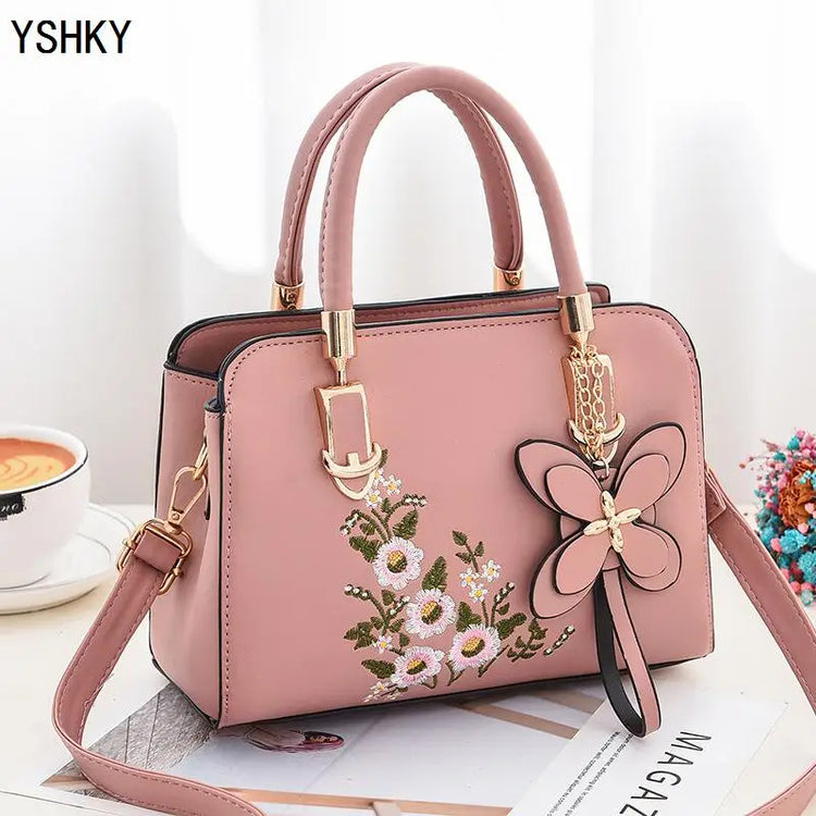 Lychee pattern PU Portable bucket bag - MyEmpired