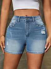 2024 Popular Summer Spicy Girl Wind Broken Hole Design Jeans - MyEmpired