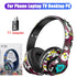 LED Graffiti Foldable Wireless Bluetooth Headphones - MyEmpired