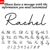 Customized Name Letter Necklace - MyEmpired