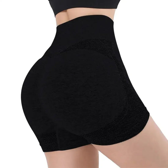 Stretchy Women Yoga Shorts High Waist Lift Butt Pants Breathable and Comfortable Suitable for Workout and Sports - MyEmpired