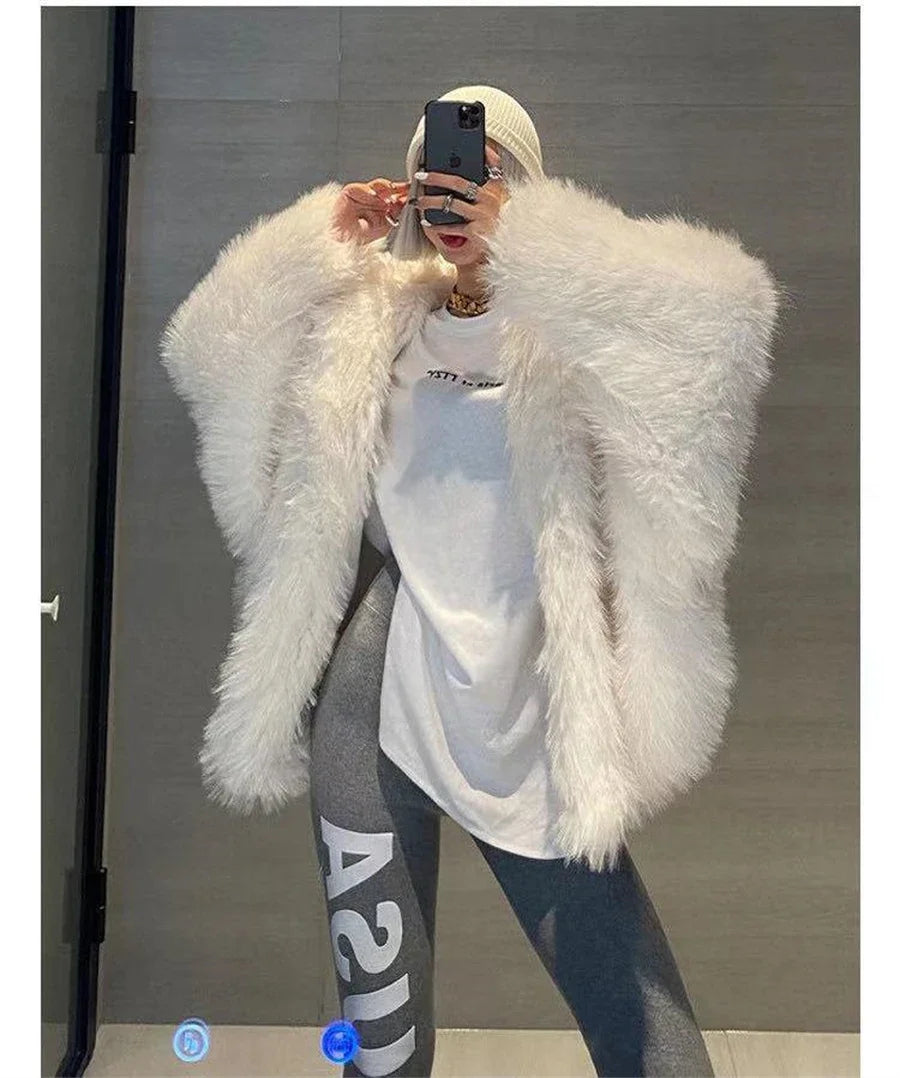 Coats super Warm Winter Furry - MyEmpired