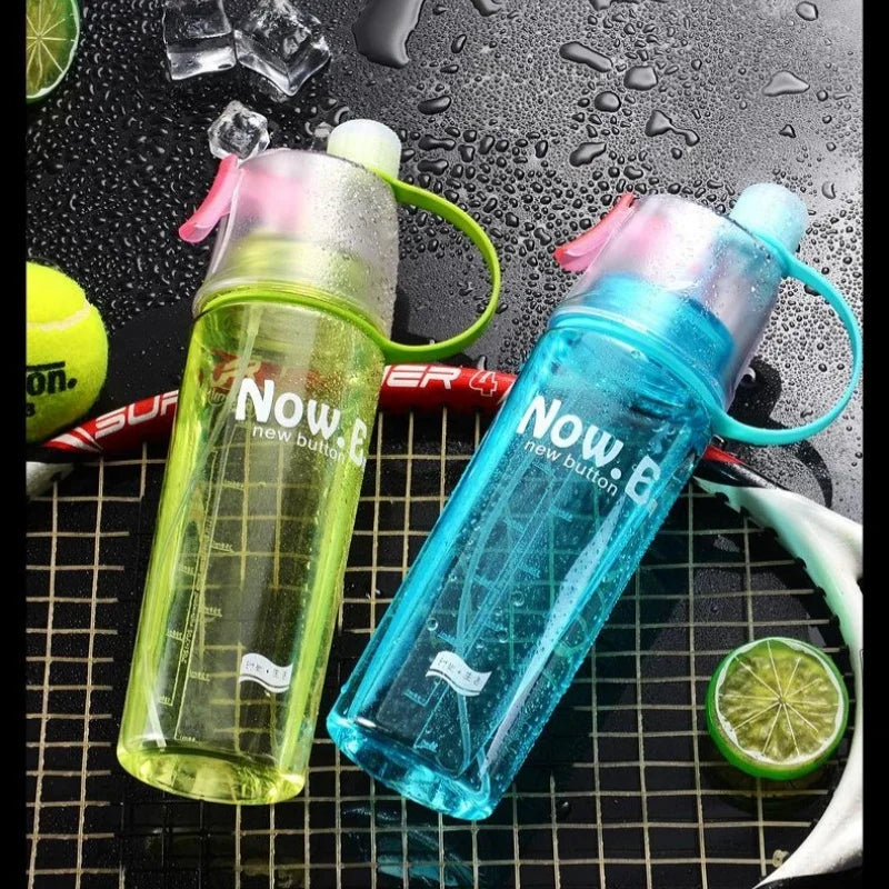 20.3oz Sports Water Bottle Portable Leakproof Spray Water