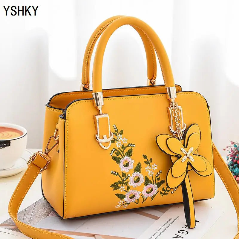 Lychee pattern PU Portable bucket bag - MyEmpired