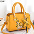 Lychee pattern PU Portable bucket bag - MyEmpired