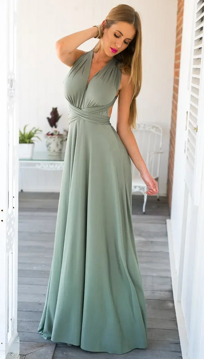 Fashion Multi-worn V-neck