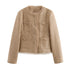 Chic Female Tweed Jacket Coat - MyEmpired