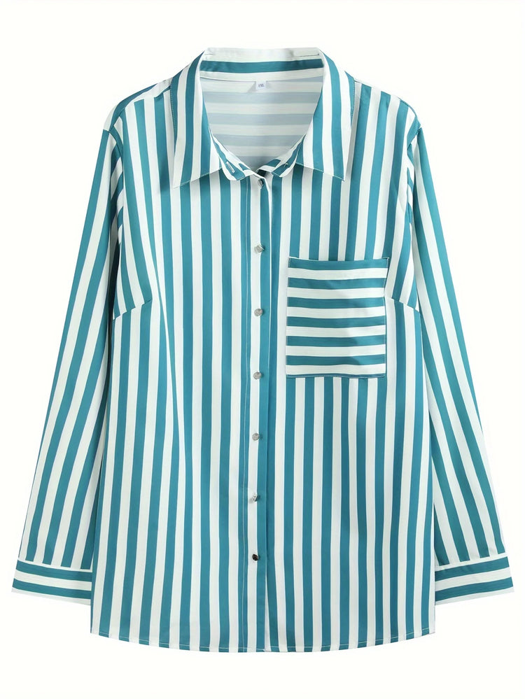 Plus Size Casual Blouse - MyEmpired